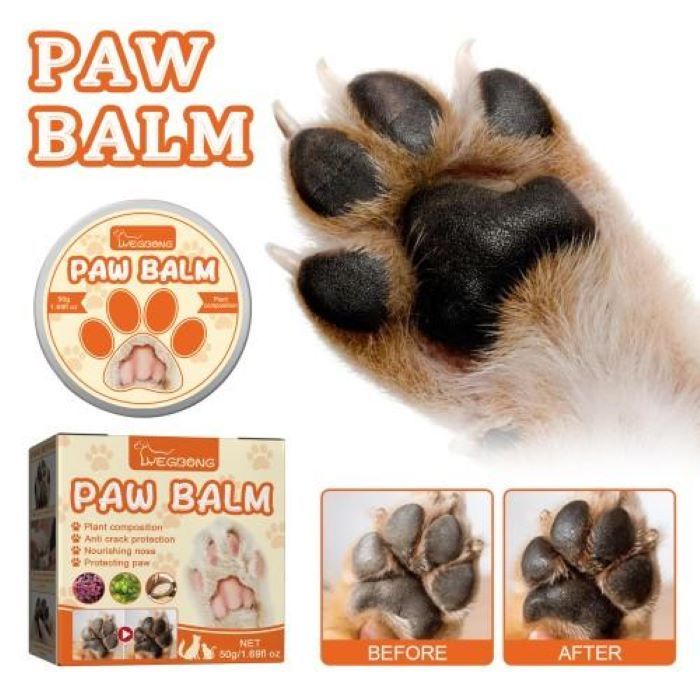 Natural Plant Formula Pet Paw Balm For Cats And Dogs, Softens Dry Paw Pads, Lick-Proof, 1.7 Oz Paw Balm One box Health Beauty CJ USa USPS Muqe https://www.cyberehub.com
