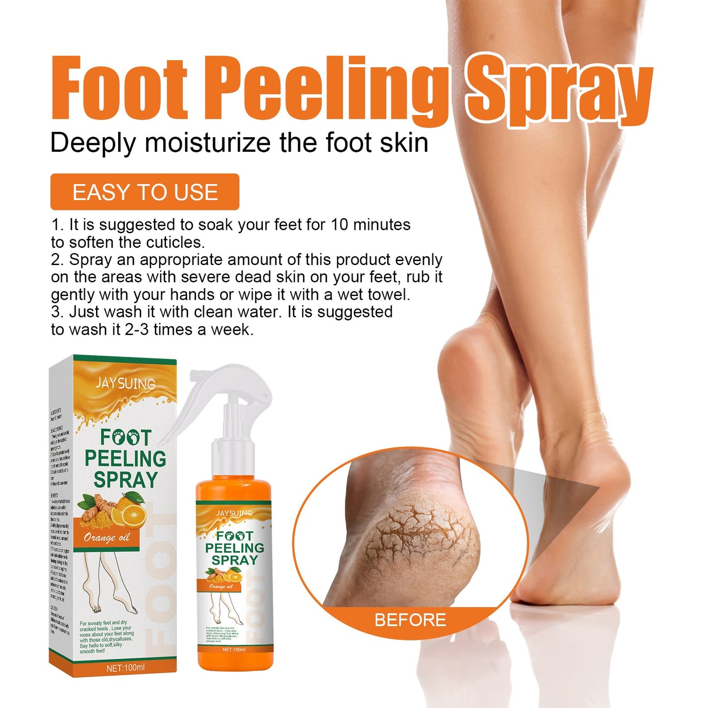 Exfoliating Deep Cleaning Care Spray Health & Beauty Health & Beauty Under 10 UniversalMaax https://www.cyberehub.com