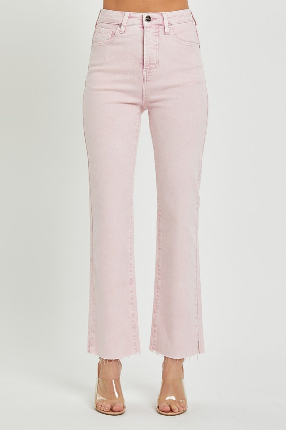 RISEN Full Size High Rise Tummy Control Straight Jeans Bottoms Bottoms Clothing Pants RISEN Ship from USA Women Trendsi https://www.cyberehub.com