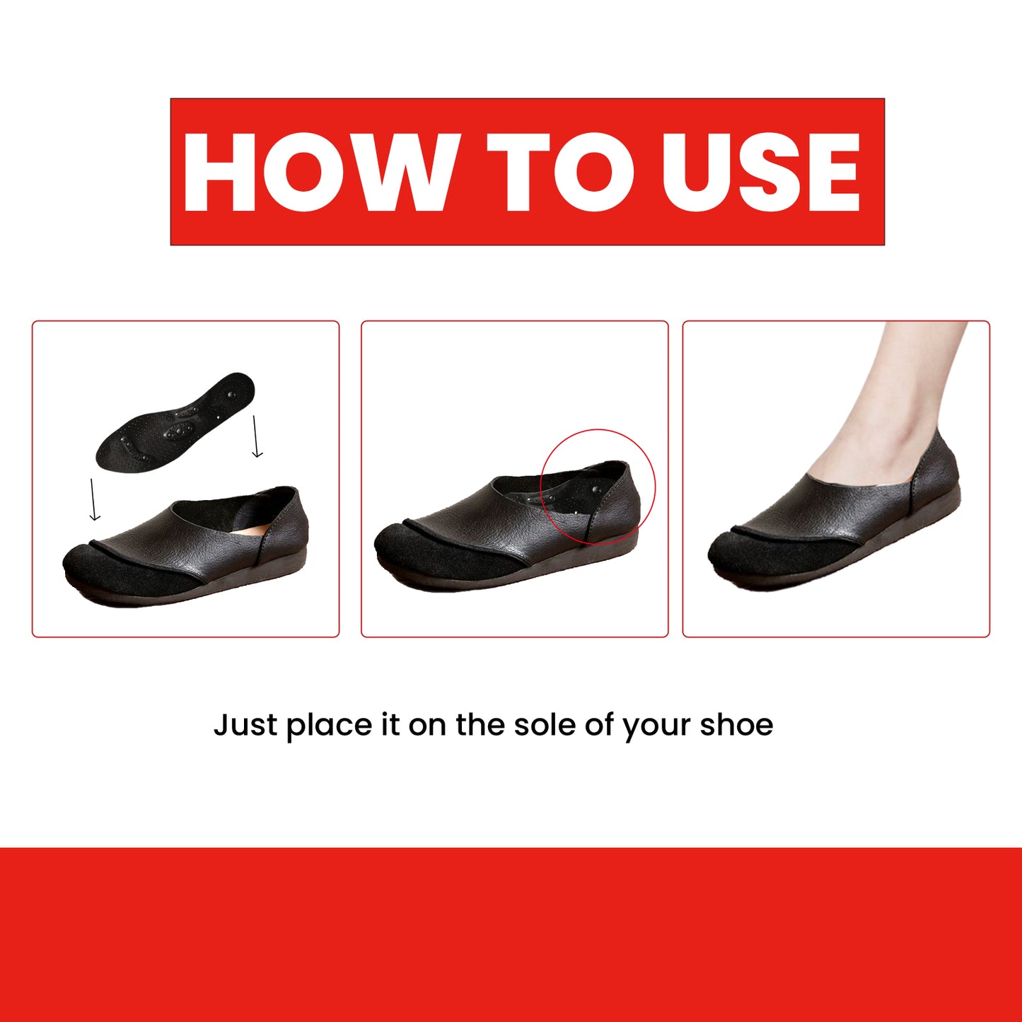 Tourmaline Acupressure Insoles, Foot Care Vein Repair Body Toning Body Care Foot Pads Health & Beauty Health Eprolo https://www.cyberehub.com