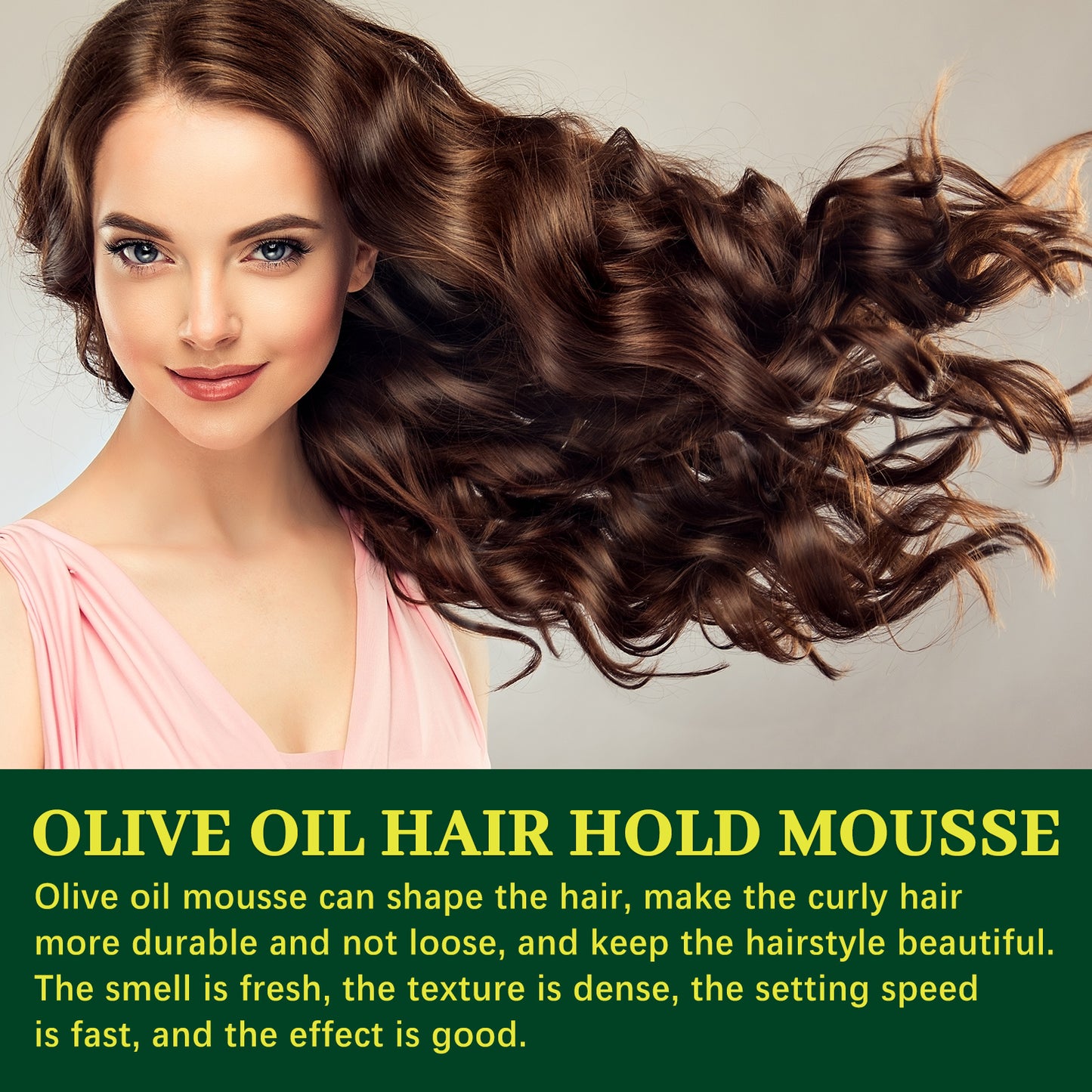 Olive Oil Hair Hold Mousse, Curly Hair Styling Moisturizing And Curling Style Durable Frizz Proof Mousse Health Eprolo https://www.cyberehub.com