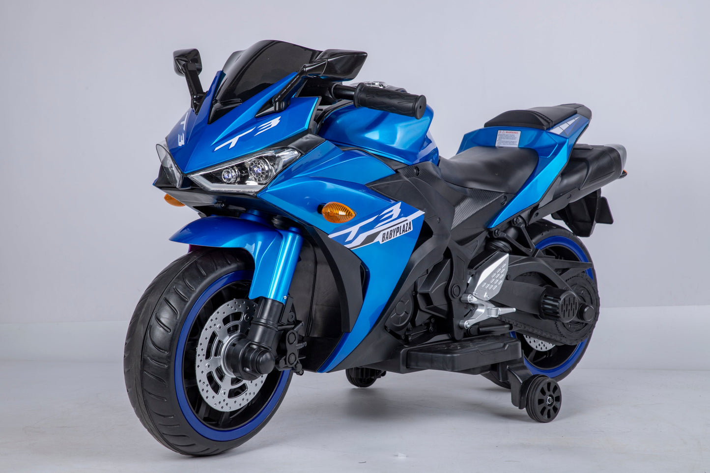 Kids Motorcycle, 12V Motorcycle for kids 3-6 years Boys and Girls 12v7ah Kids Motorcycle Ride On Toy with Training Wheels/manual throttle/ drive by hand /Lighting wheels Giga Kids Toys Giga https://www.cyberehub.com