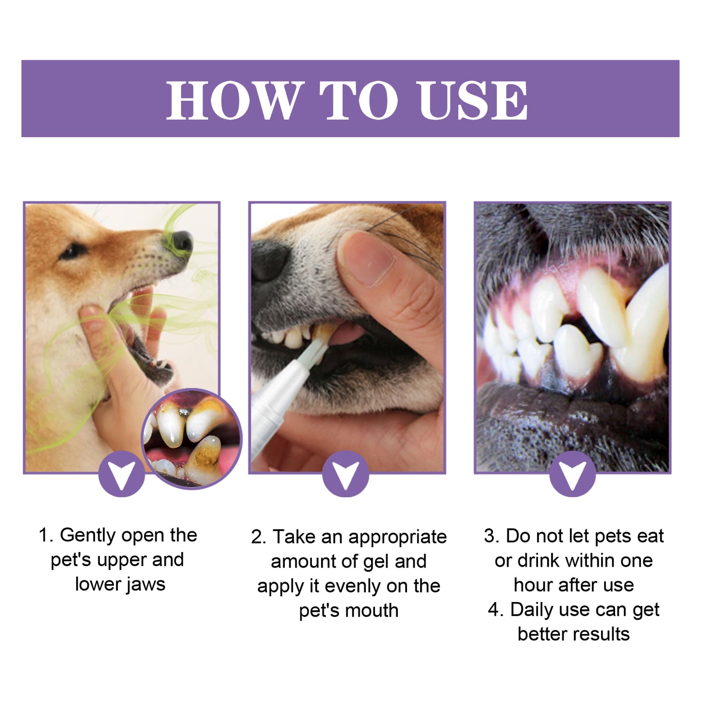 Yegbong Pet Oral Repair Gel, Deep Cleaning Dog And Cat Tooth Stains Oral Cleaning Care Pet Supplies Pet Eprolo https://www.cyberehub.com
