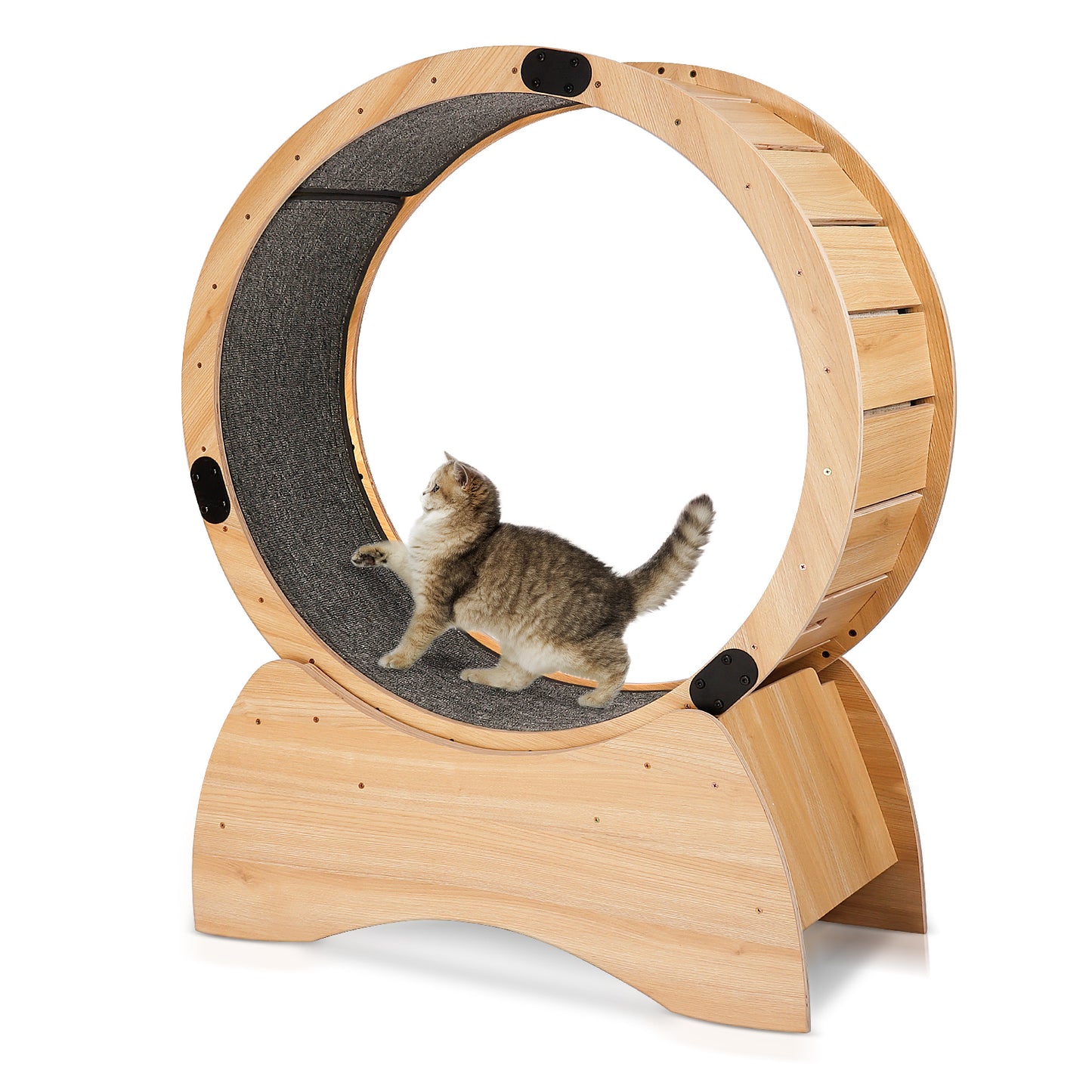 Cat Exercise Wheel – Running, Spinning, and Scratching Fun, Cat Treadmill with Carpeted Runway, Kitty Cat Sport Toy, Great for Physical Activity and Reducing Boredom Giga GNJ Home Home & Garden Giga https://www.cyberehub.com