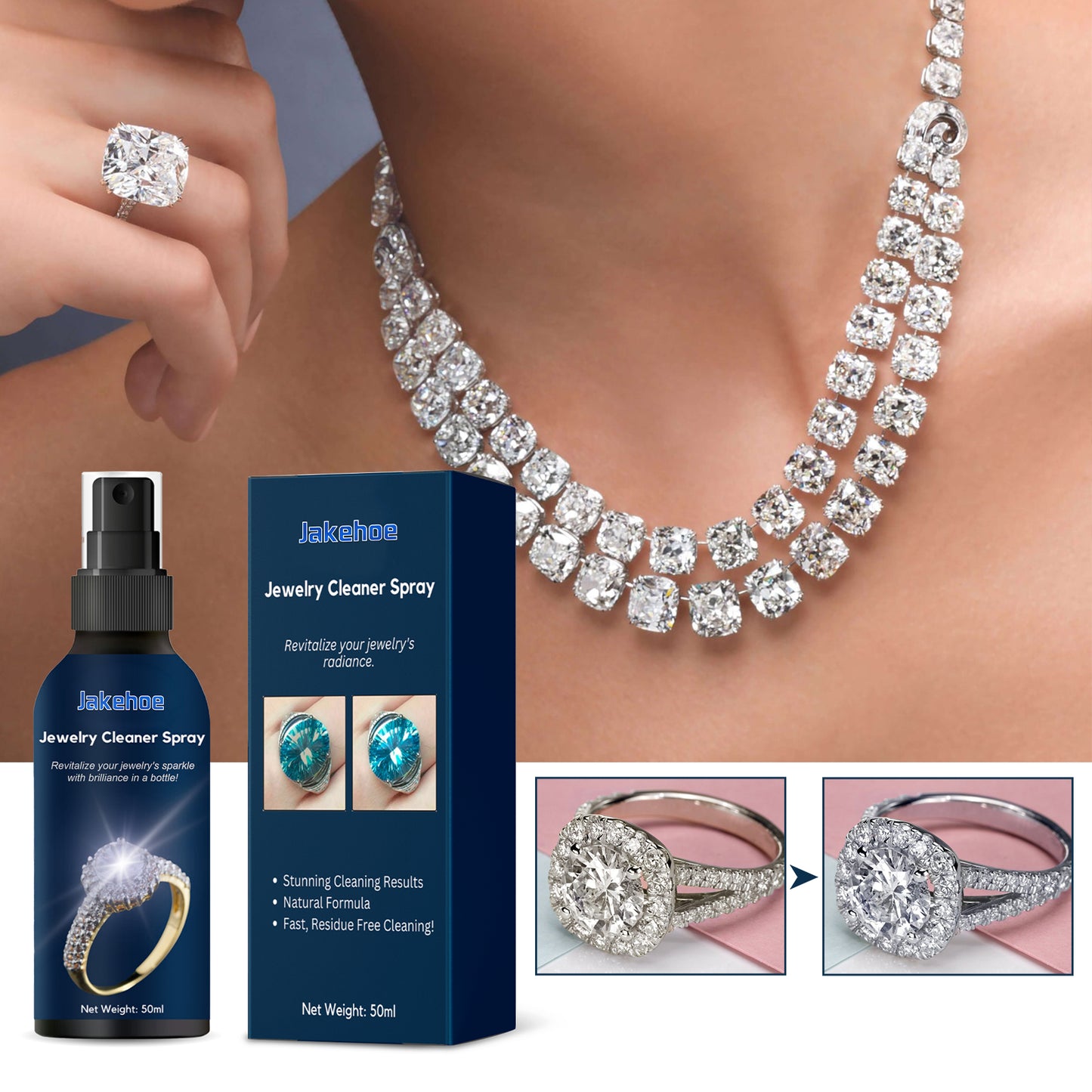 Jakehoe Jewelry Cleaner Necklace Jewelry Gold Jewelry Blackening Stain Antioxidant Maintenance Cleaner Home & Garden Home Goods Eprolo https://www.cyberehub.com