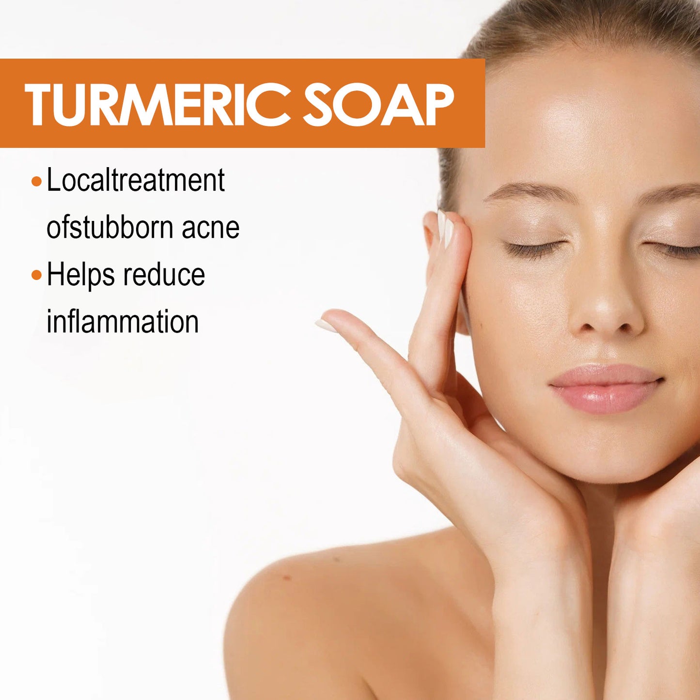 Turmeric Soap, Deep Cleansing Pores Moisturizing Facial Skin Refreshing Oil Control Cleansing Soap Health Eprolo https://www.cyberehub.com