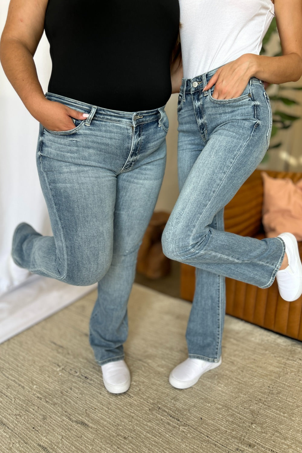 Judy Blue Full Size Medium Rise Bootcut Jeans Bottoms Bottoms Clothing Judy Blue Ship from USA Women Trendsi https://www.cyberehub.com