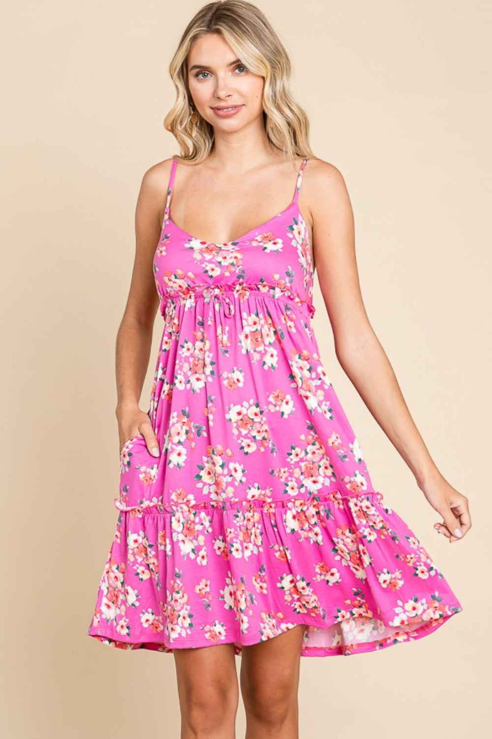 Culture Code Full Size Floral Ruffled Cami Dress Pink Apparel/Dress Culture Code Dress Ship from USA TikTok Trendsi USPS Walmart Walmart Apparel Trendsi https://www.cyberehub.com