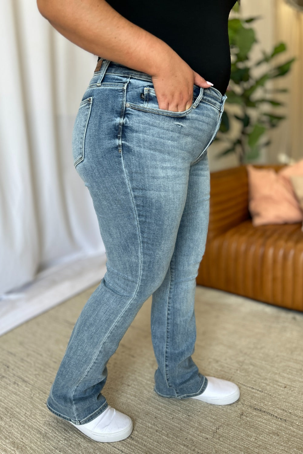 Judy Blue Full Size Medium Rise Bootcut Jeans Bottoms Bottoms Clothing Judy Blue Ship from USA Women Trendsi https://www.cyberehub.com