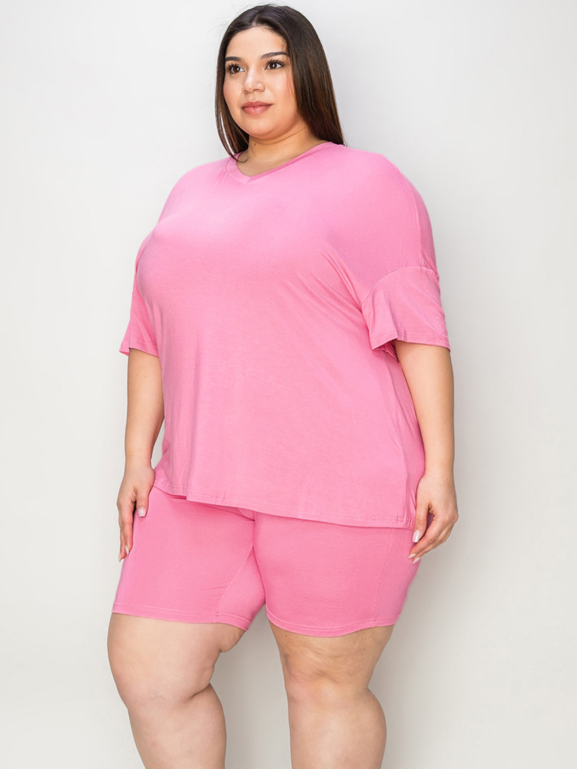 Basic Bae Full Size V-Neck Drop Shoulder T-Shirt and Shorts Set Apparel/Tops Basic Bae Ship from USA TikTok Tops Trendsi USPS Walmart Walmart Apparel Trendsi https://www.cyberehub.com