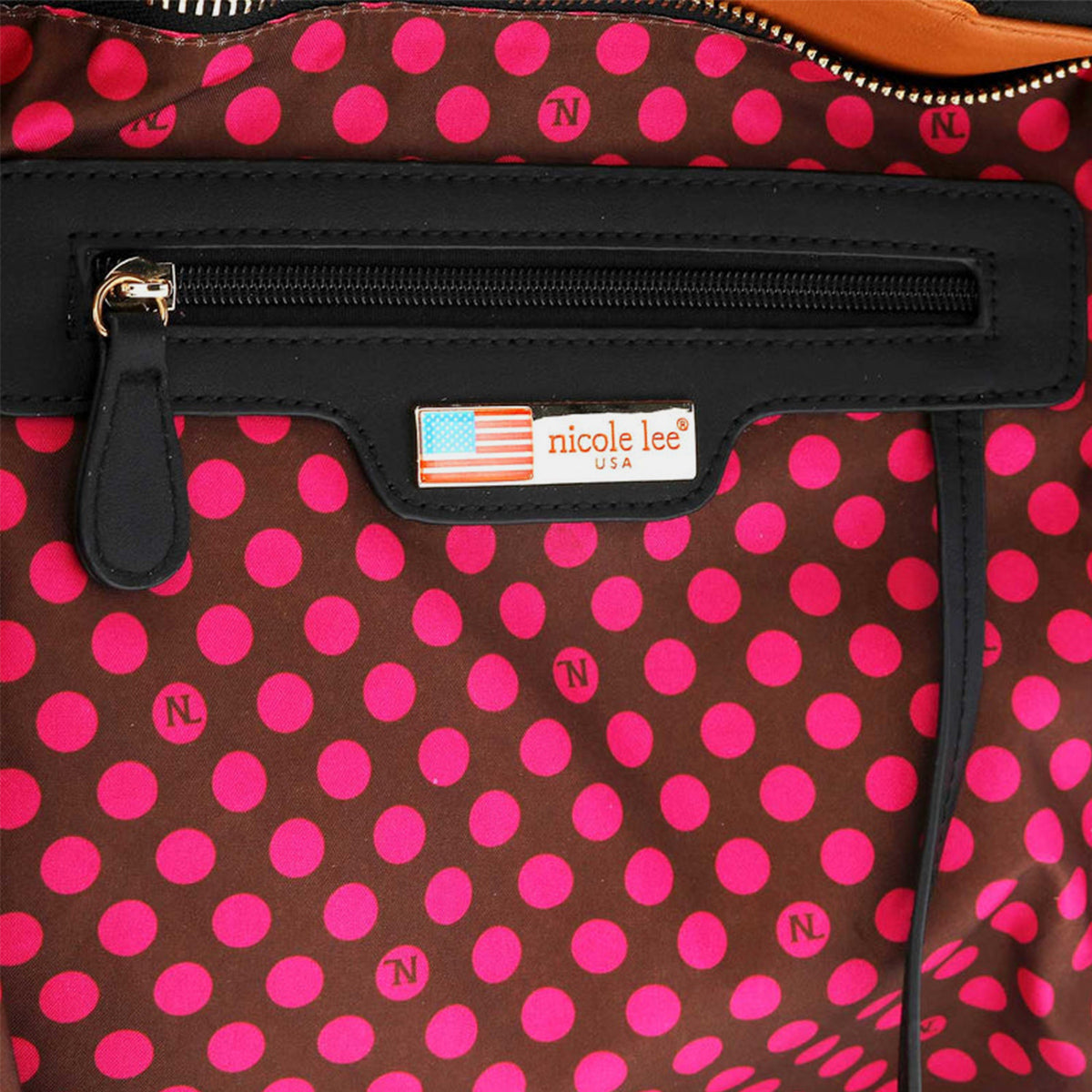 Nicole Lee USA Geometric Pattern Large Handbag Bag Bag Nicole Lee USA Ship from USA Women Trendsi https://www.cyberehub.com