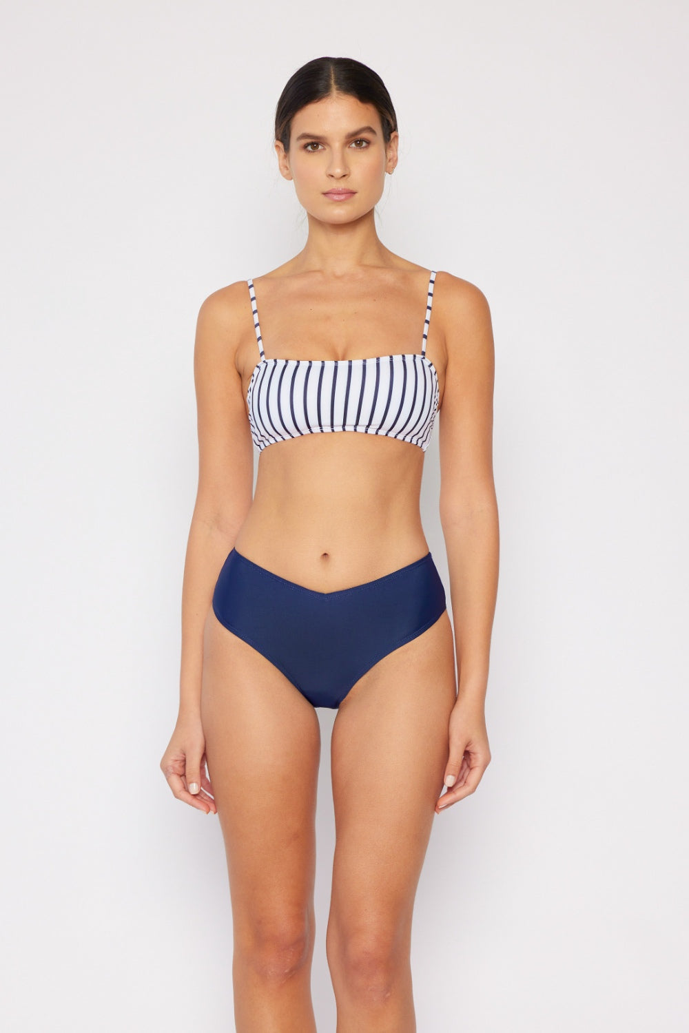 Marina West Swim Striped Bikini Set Navy Apparel/Tops Marina West Swim Ship from USA TikTok Tops Trendsi USPS Walmart Walmart Apparel Trendsi https://www.cyberehub.com