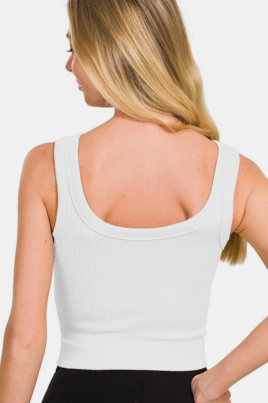 Zenana Ribbed Round Neck Cropped Tank Apparel/Tops Memorial Day Sale Ship from USA TikTok Tops Trendsi USPS Walmart Walmart Apparel Zenana Trendsi https://www.cyberehub.com