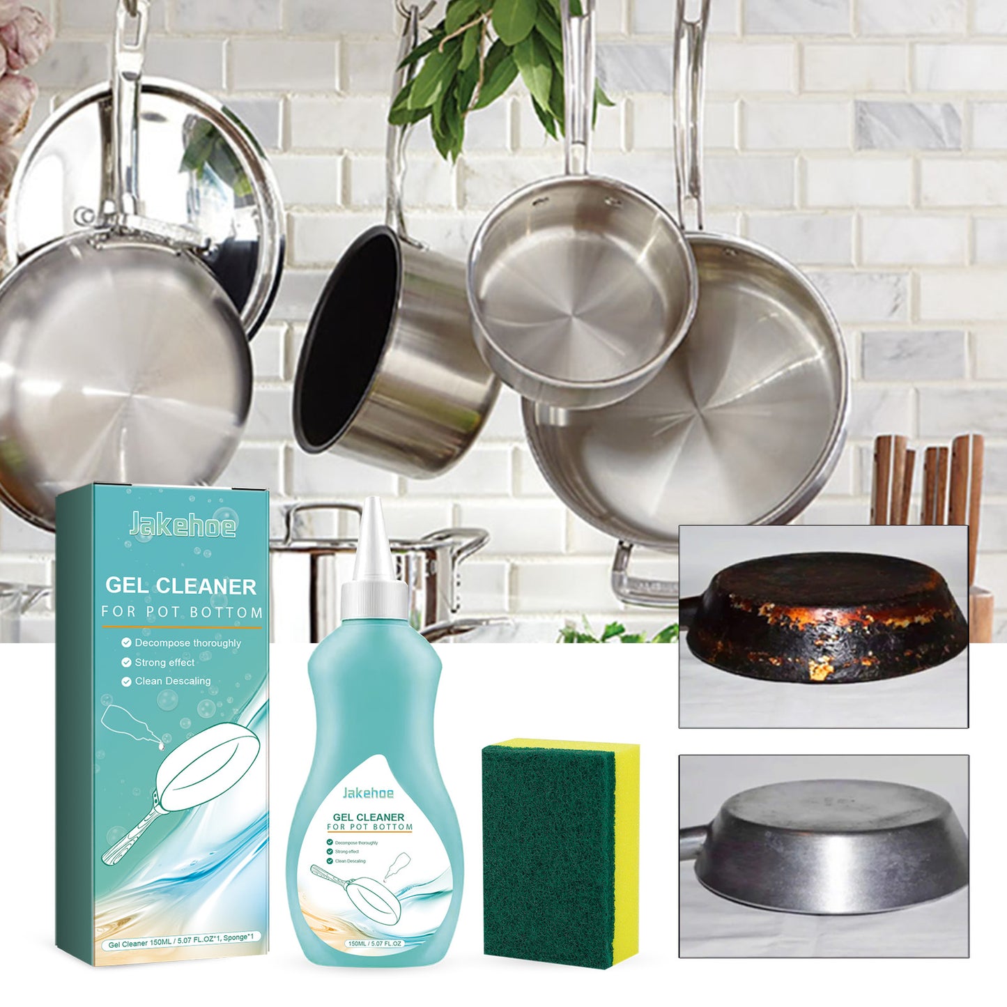 Gel Cleaner For Pot Bottom, Kitchen Cooktop With Cleaning Oil Stains And Rust Remover Home & Garden Home Eprolo https://www.cyberehub.com