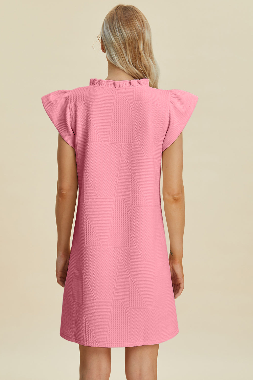 Double Take Full Size Ruffled V-Neck Cap Sleeve Dress Apparel/Dress Double Take Dress Ship from USA TikTok Trendsi USPS Walmart Walmart Apparel Trendsi https://www.cyberehub.com