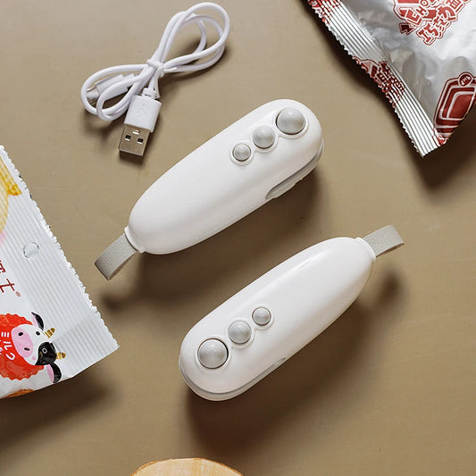 Mini Heat Bag Sealing Machine Package Sealer Bags Plastic Food Sealer Clip Bag Handheld Sealer Food Packaging Heat Sealer Home & Garden Home Goods Eprolo https://www.cyberehub.com