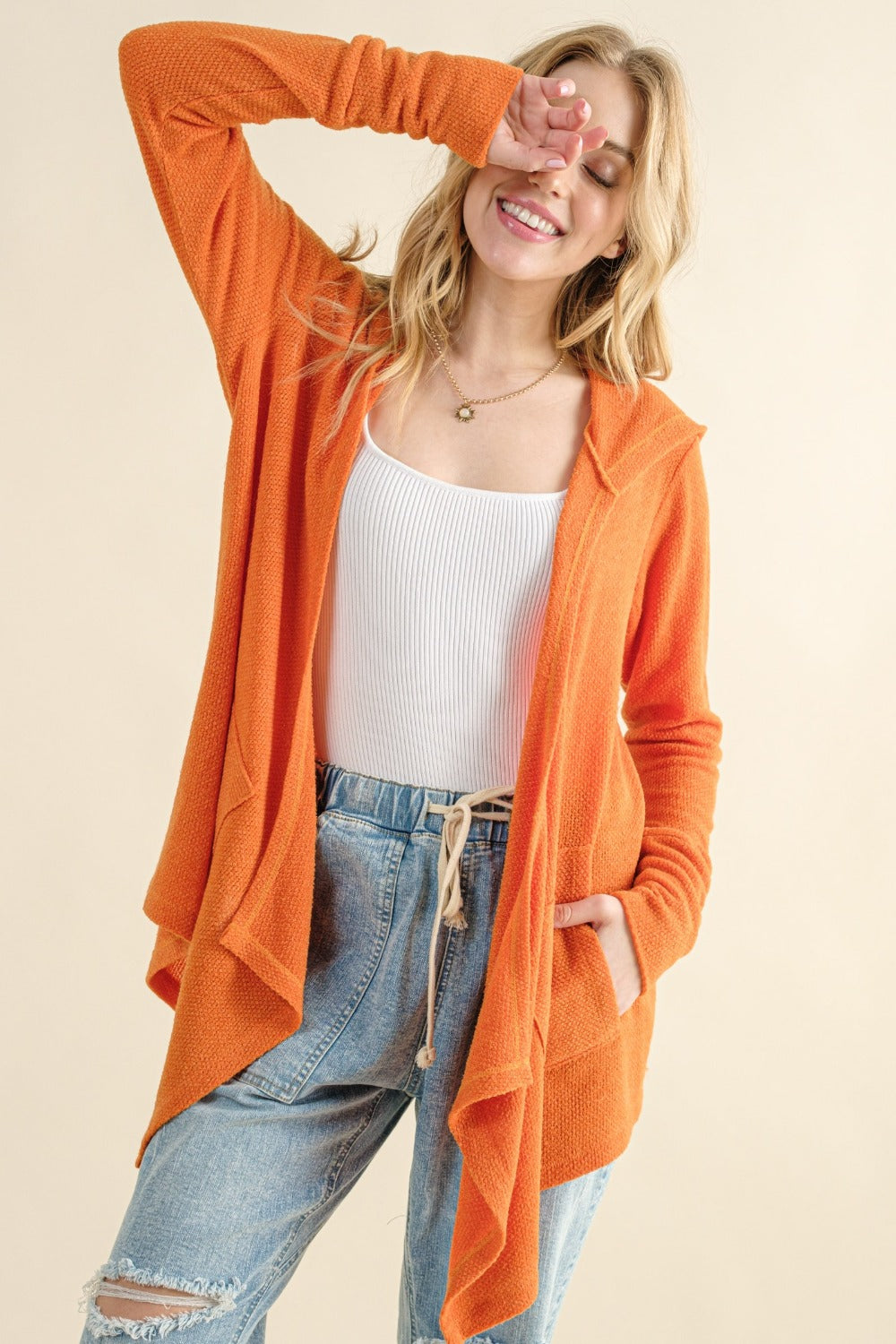 And The Why Full Size Thermal Hooded Open Front Cardigan with Pockets Shirt And The Why Apparel Clothing Tops Ship from USA Shirts USA Women Trendsi https://www.cyberehub.com
