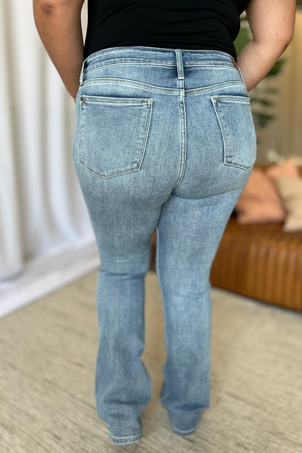 Judy Blue Full Size Medium Rise Bootcut Jeans Bottoms Bottoms Clothing Judy Blue Ship from USA Women Trendsi https://www.cyberehub.com
