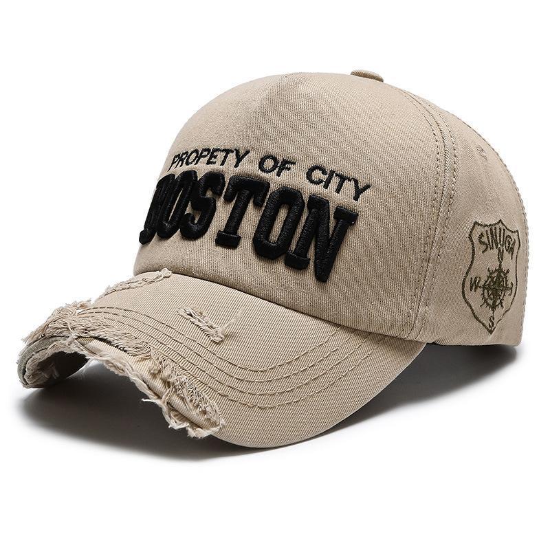 Women's Fashion Embroidered Ripped Cool Baseball Hat Apparel/Hat CJ Hat Ship From China CJ https://www.cyberehub.com