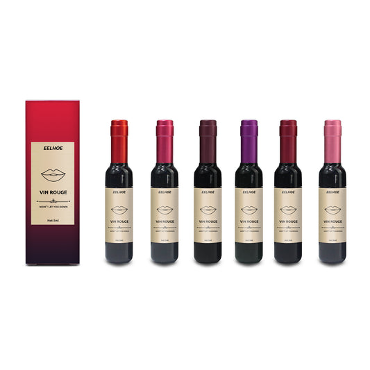 Vin Rouge Lip Tint, Non-Stick Cup Color Development Portable Waterproof Non-Fading Moisturizing Red Wine Bottle Lip Glaze Health Eprolo https://www.cyberehub.com