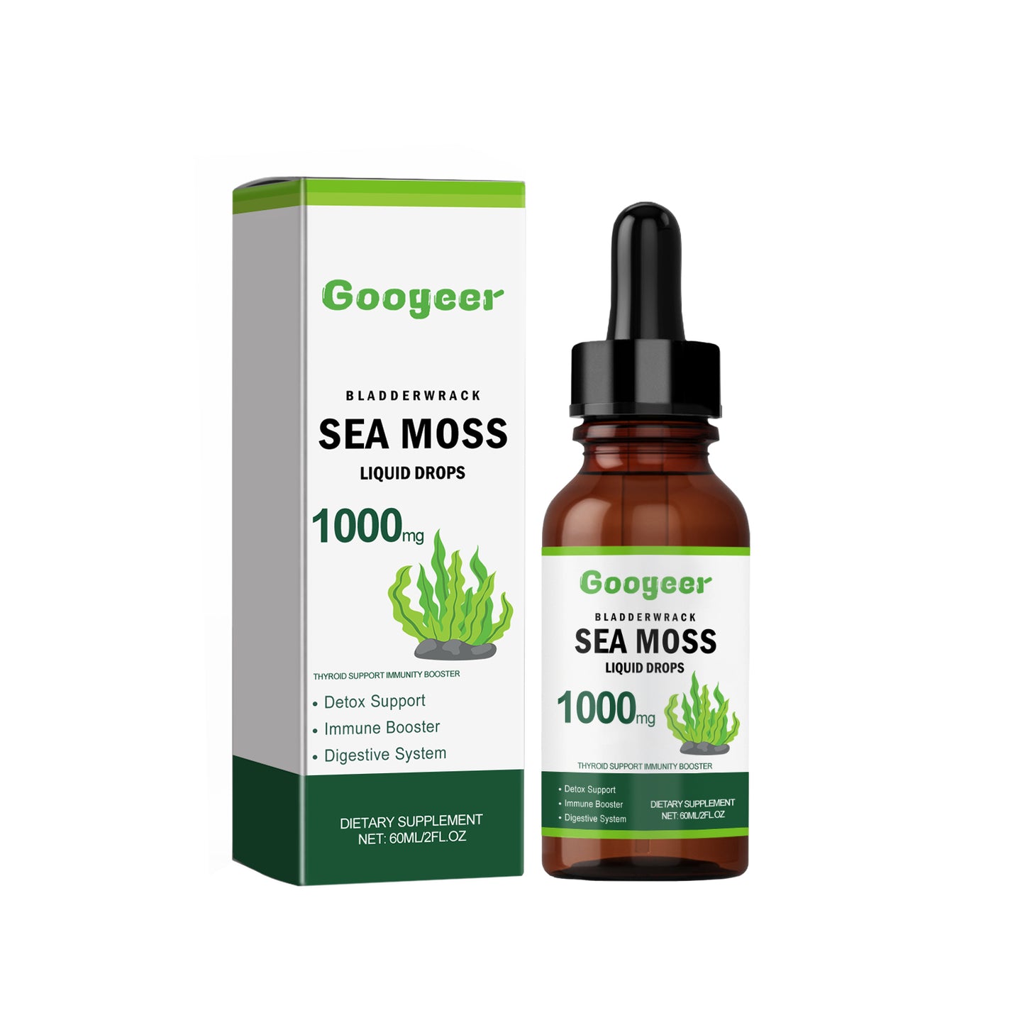 Sea Moss Liquid Drops, Alleviate Physical Fatigue Unwell Improve Skin Elasticity And Bust Firming Skin default title Health Eprolo https://www.cyberehub.com