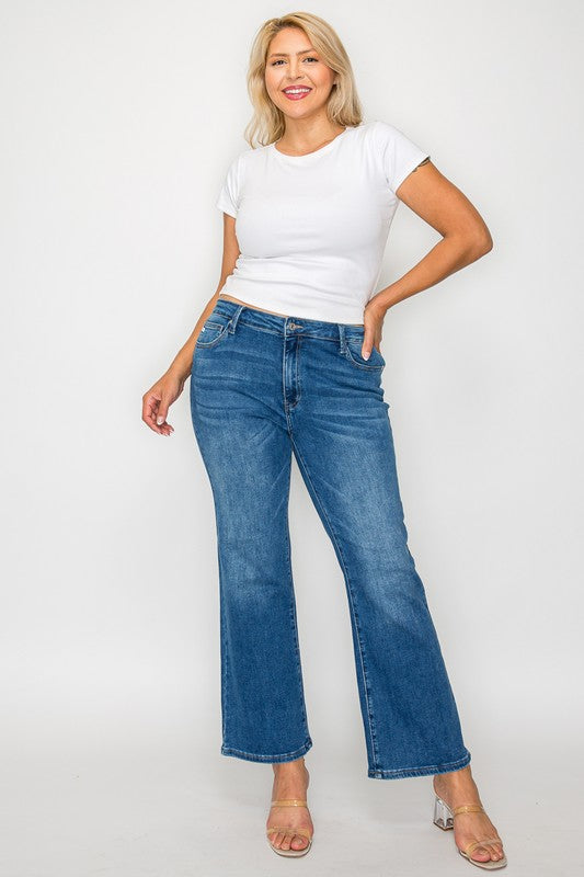 bytos Full Size Cat's Whiskers Mid Rise Ankle Jeans Apparel Apparel bytos Ship from USA TikTok Trendsi Trendsi https://www.cyberehub.com