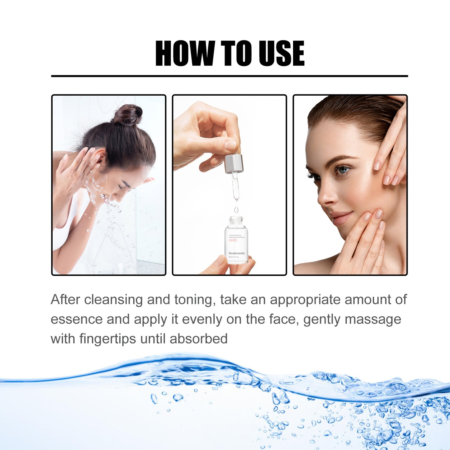 Nicotinic Acid Face Essence Lighten Acne Marks, Moisturize Pores, Shrink And Whiten Skin Beauty Essence Health Eprolo https://www.cyberehub.com
