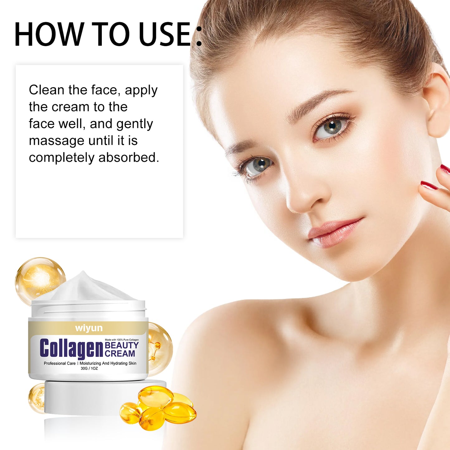Collagen Cream Firming, Smoothing, Smoothing, Fine Lines, Anti-Wrinkle, Moisturizing And Moisturizing Cream Health Eprolo https://www.cyberehub.com