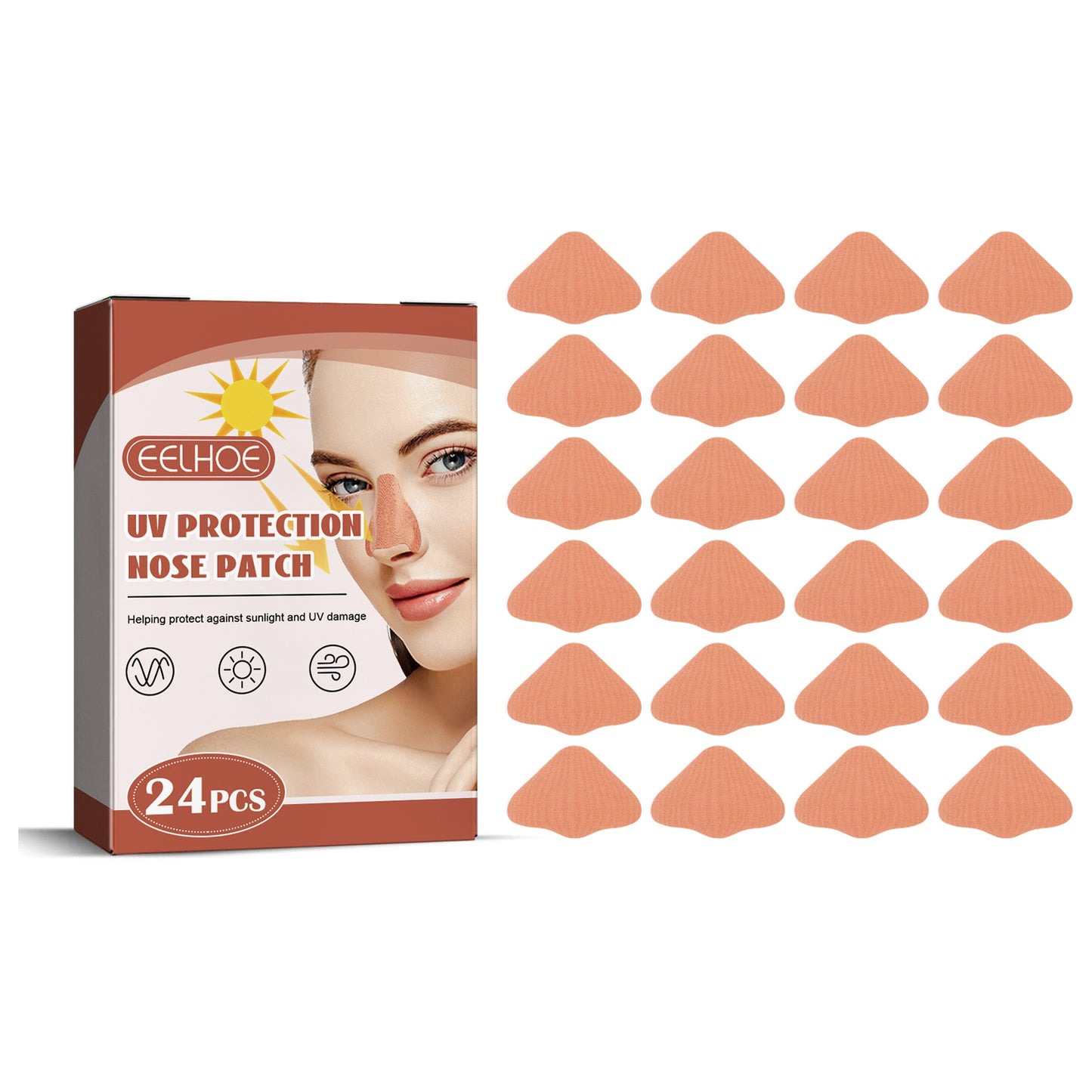 Protective Nose Patch Breathable, Comfortable And Refreshing Outdoors In Summer Protects Skin Against Uv Rays Health & Beauty Health Eprolo https://www.cyberehub.com