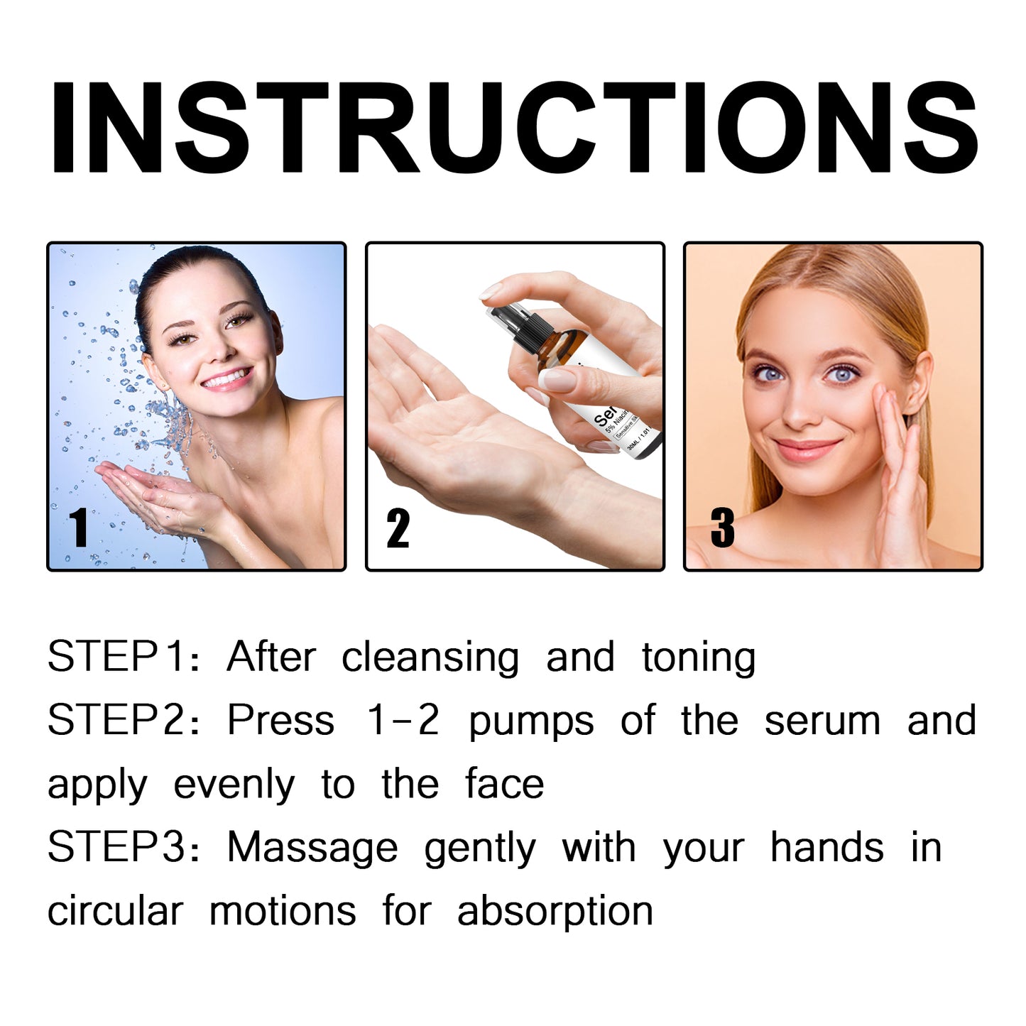 5% Niacinamide+ HA Serum, Moisturize And Moisturize The Facial Skin, Tighten The Anti-Aging And Weaken The Law Of Fine Lines Health Eprolo https://www.cyberehub.com