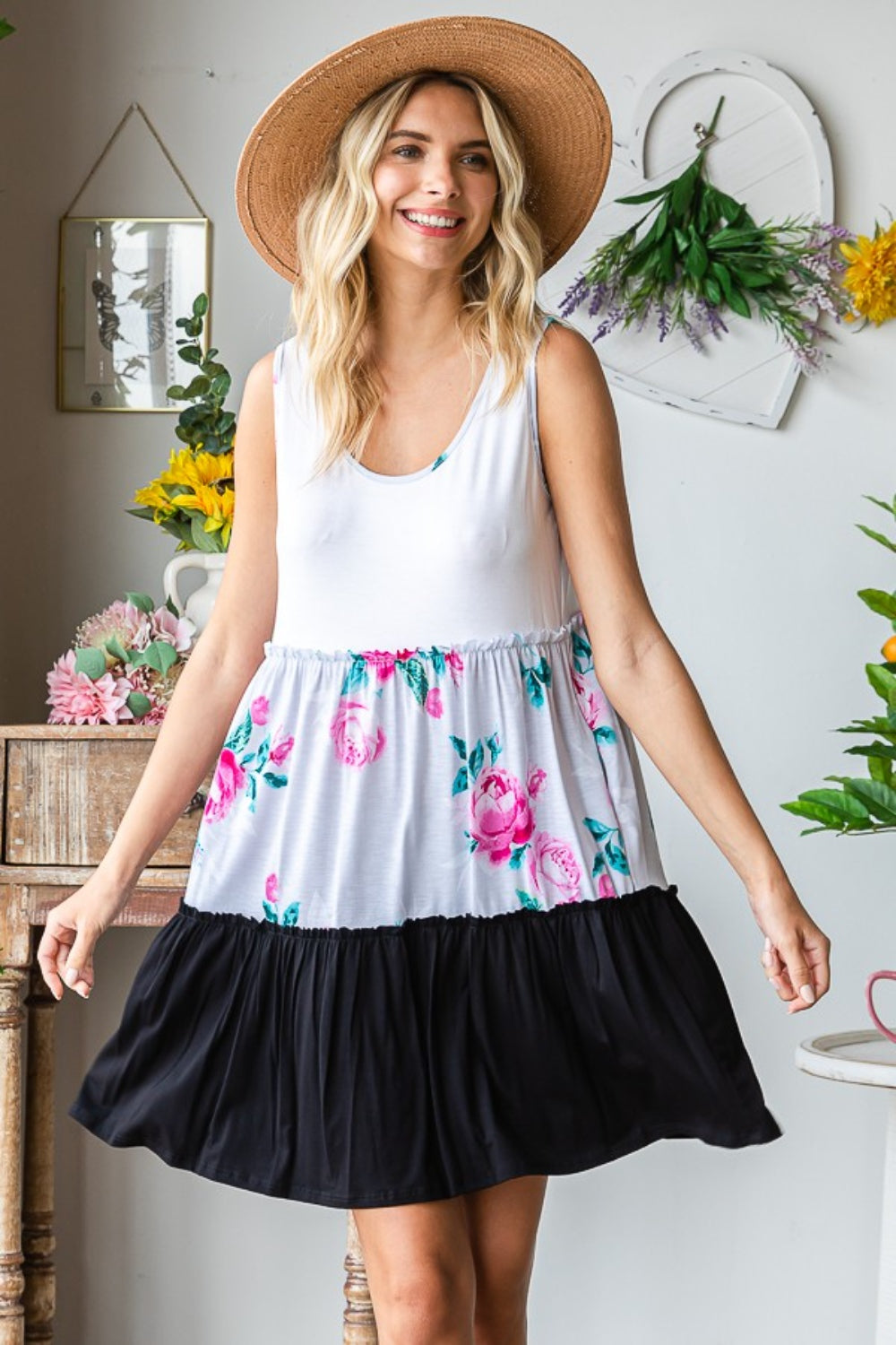 Heimish Full Size Scoop Neck Frill Tiered Dress Apparel/Dress Dress Heimish Ship from USA TikTok Trendsi USPS Walmart Walmart Apparel Trendsi https://www.cyberehub.com