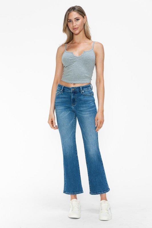 bytos Full Size Cat's Whiskers Mid Rise Ankle Jeans Apparel Apparel bytos Ship from USA TikTok Trendsi Trendsi https://www.cyberehub.com