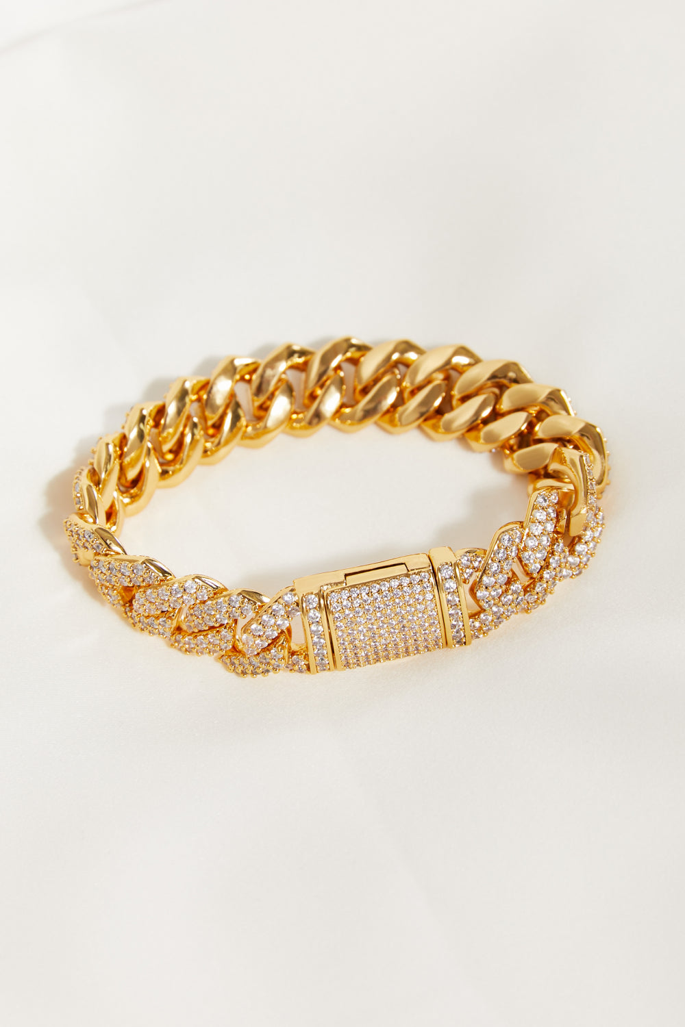 Alloy Inlaid Zircon Bracelet Gold 7 Jewelry Bracelet GNJ Jewelry Ship from USA Trendsi Walmart Trendsi https://www.cyberehub.com