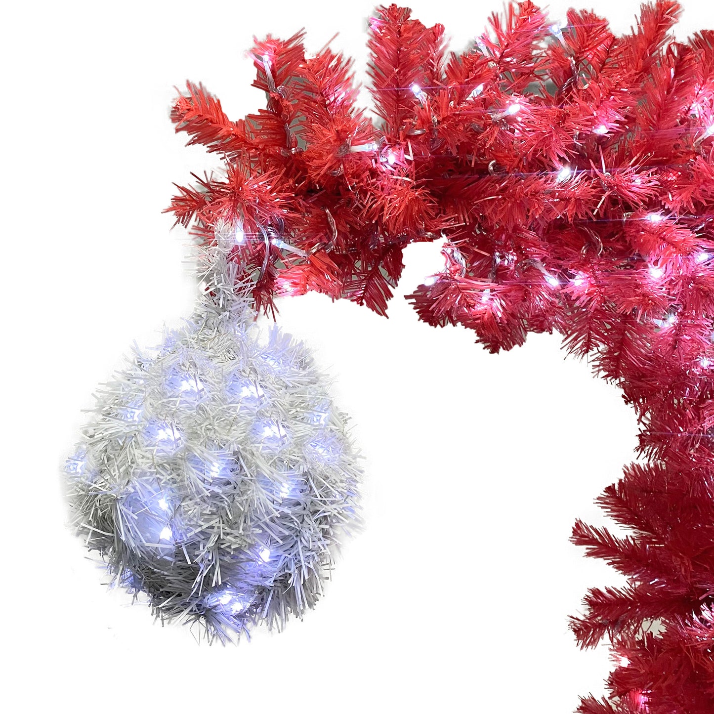 6FT Hinged Fir Artificial Fir Bent Top Christmas Tree, Xmas Tree Bendable Santa Hat Style Christmas Tree Holiday Decoration,1250 Lush Branch Tips, 300 LED Lights X-mas Furniture Giga Giga https://www.cyberehub.com