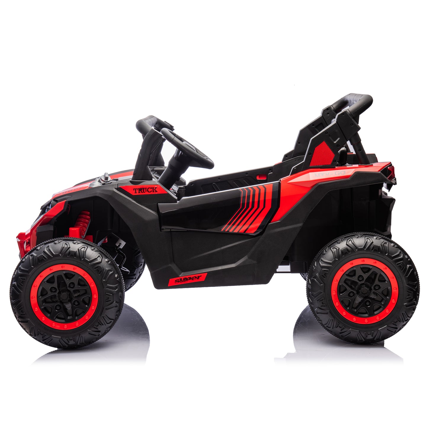 24V Two-Seater Kids Ride On UTV W/Parents Remote Control,Four-Wheel Suspension,Slow Start,Large wheel design,Anti-collision bar,Storage space,Music,USB,Bluetooth,Volume control,LED lights for Kids 3+. Giga Kids Toys Giga https://www.cyberehub.com