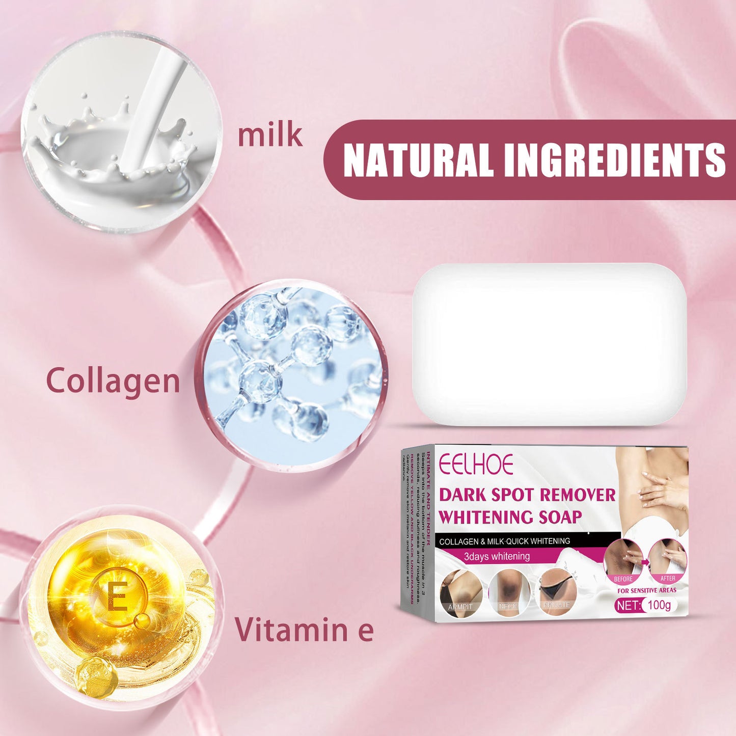 Underarm Beauty Soap, Joint Elbow Clean Desalting Skin Melanin White Body Moisturizing Brightening Skin Health Eprolo https://www.cyberehub.com