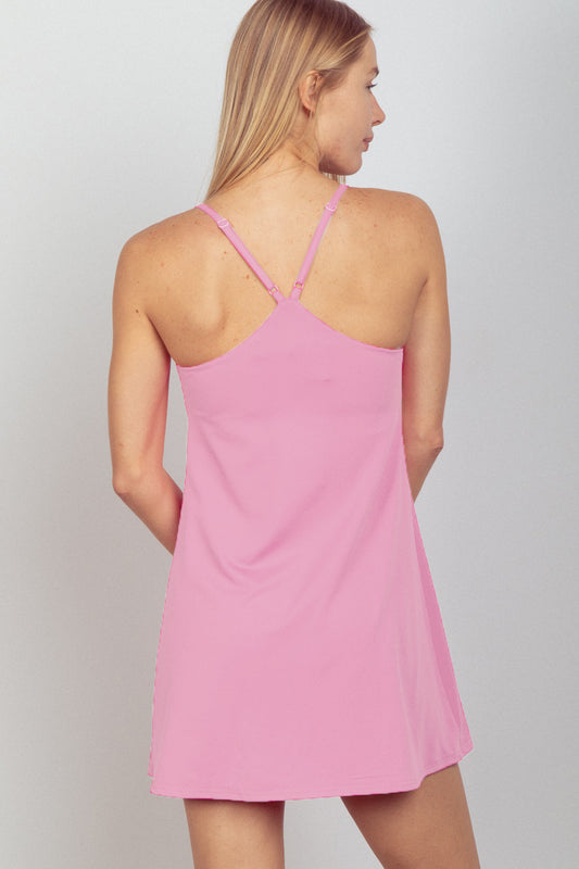 VERY J Sleeveless Active Tennis Dress with Unitard Liner Apparel/Dress Dress Memorial Day Sale Ship from USA TikTok Trendsi USPS VERY J Walmart Walmart Apparel Trendsi https://www.cyberehub.com