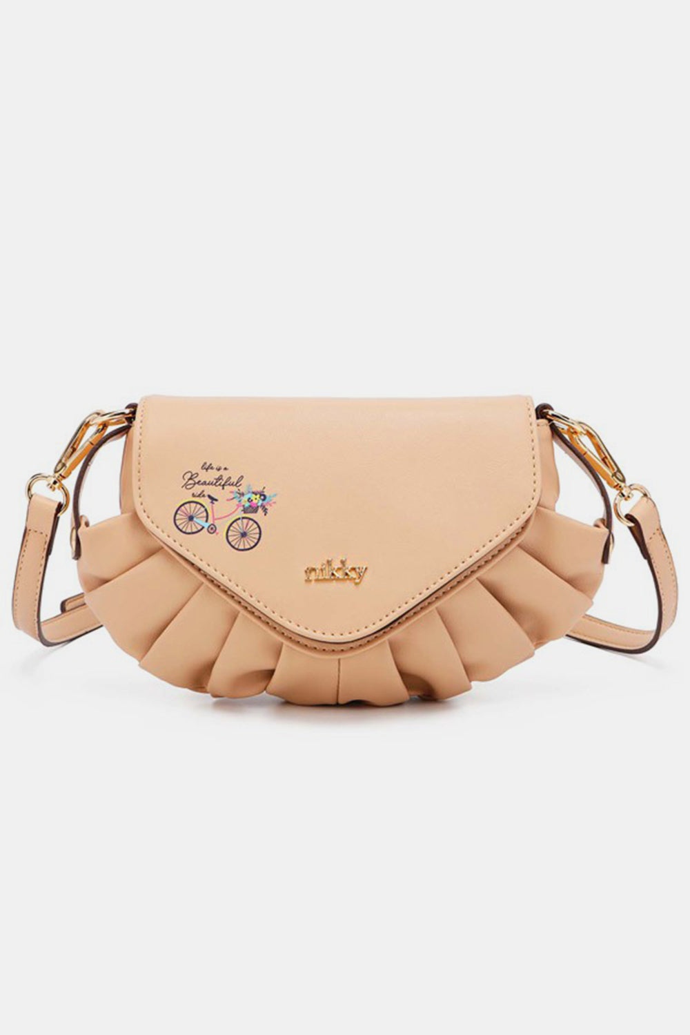 Nicole Lee USA Graphic Crossbody Bag Soft Peach One Size Nicole Lee USA Ship from USA TikTok USA Trendsi https://www.cyberehub.com