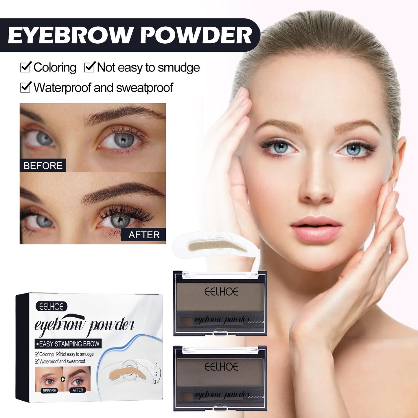 Eyebrow Powder Set Makeup Natural Lasting Waterproof Not Easy To Decolorize Dizzy Lazy Seal Eyebrow Powder Set Health Eprolo https://www.cyberehub.com