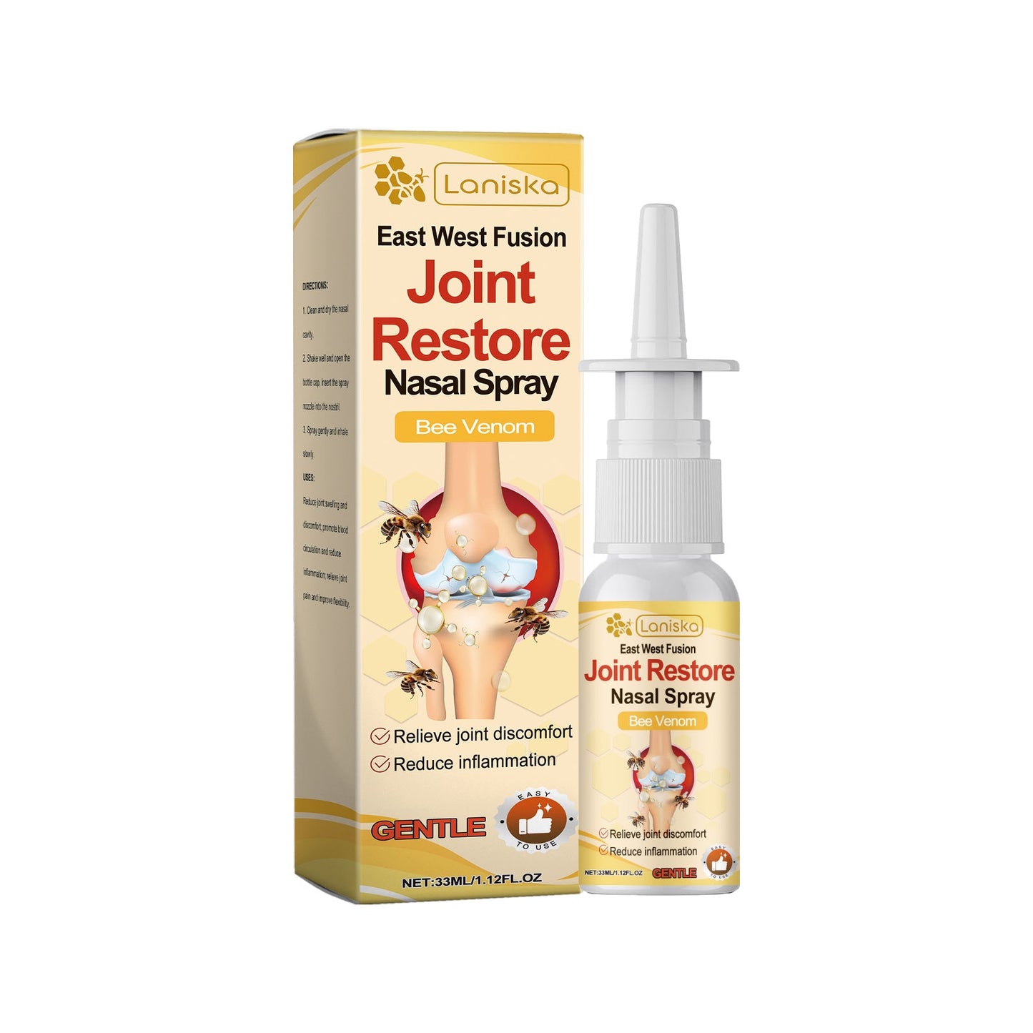 Laniska Herbal Joint Nasal Spray Relieves Joint Discomfort And Improves Flexibility And Comfort Care Spray 3pcs Health & Beauty Health & Beauty Under 10 UniversalMaax https://www.cyberehub.com