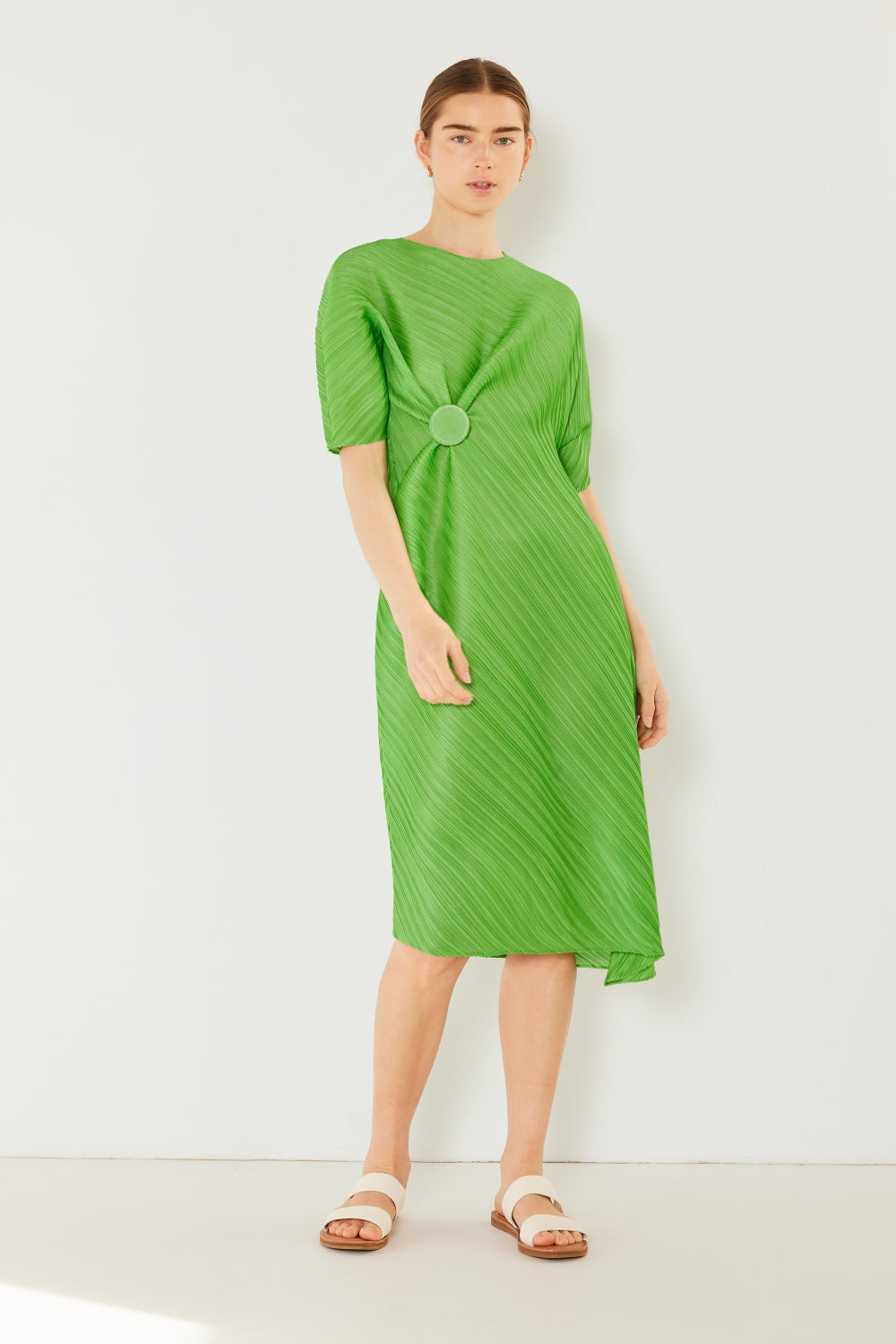 Marina West Swim Pleated Dolman Sleeve Dress Fun Green Apparel/Dress Dress Marina West Swim Ship from USA TikTok Trendsi USPS Walmart Walmart Apparel Trendsi https://www.cyberehub.com