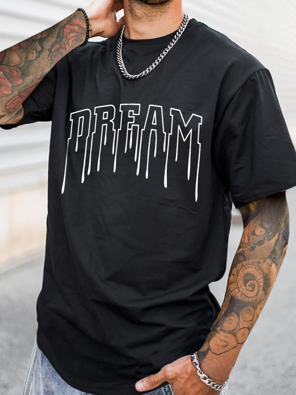 Men's Creative Tops, Casual Short Sleeved Round Neck T-shirts, Summer Outdoor Men's Clothing Apparel/Shirt/Graphic Shirt SNULLO https://www.cyberehub.com