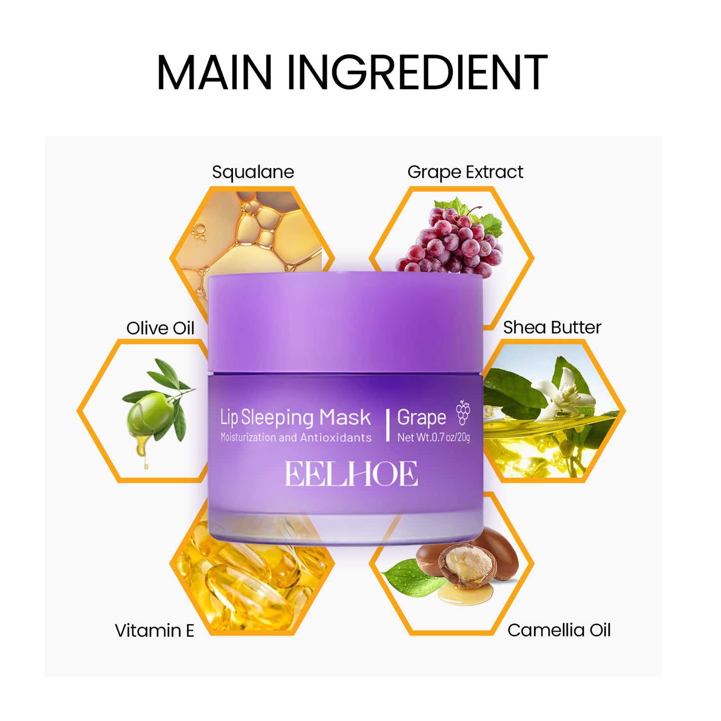 Lip Sleeping Mask, Moisturizing Gently Exfoliating Dead Skin Plump Smooth Lip Mask Health Eprolo https://www.cyberehub.com