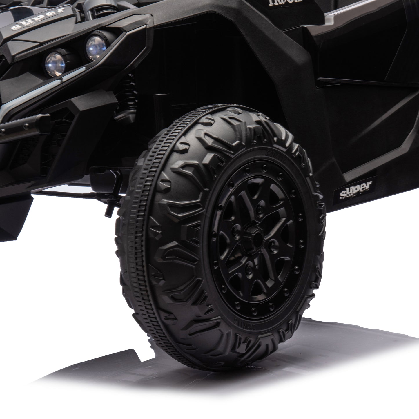24V Two-Seater Kids Ride On UTV W/Parents Remote Control,Four-Wheel Suspension,Slow Start,Large wheel design,Anti-collision bar,Storage space,Music,USB,Bluetooth,Volume control,LED lights for Kids 3+. Giga Kids Toys Giga https://www.cyberehub.com