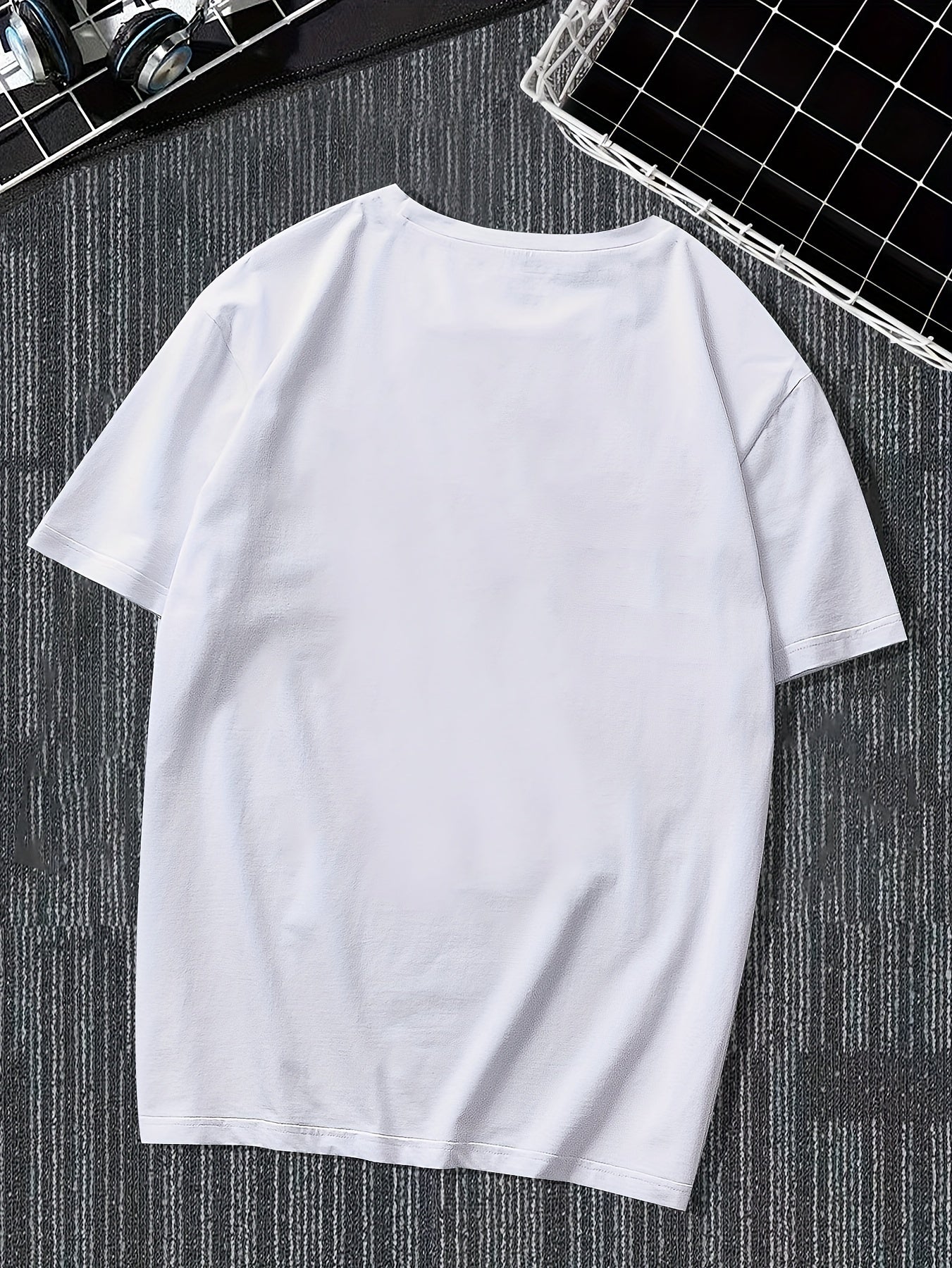 Men's Street Style Short Sleeved Round Neck T-shirt With Summer Outdoor Sports Car Pattern Print Apparel/Shirt/Graphic Shirt SNULLO https://www.cyberehub.com
