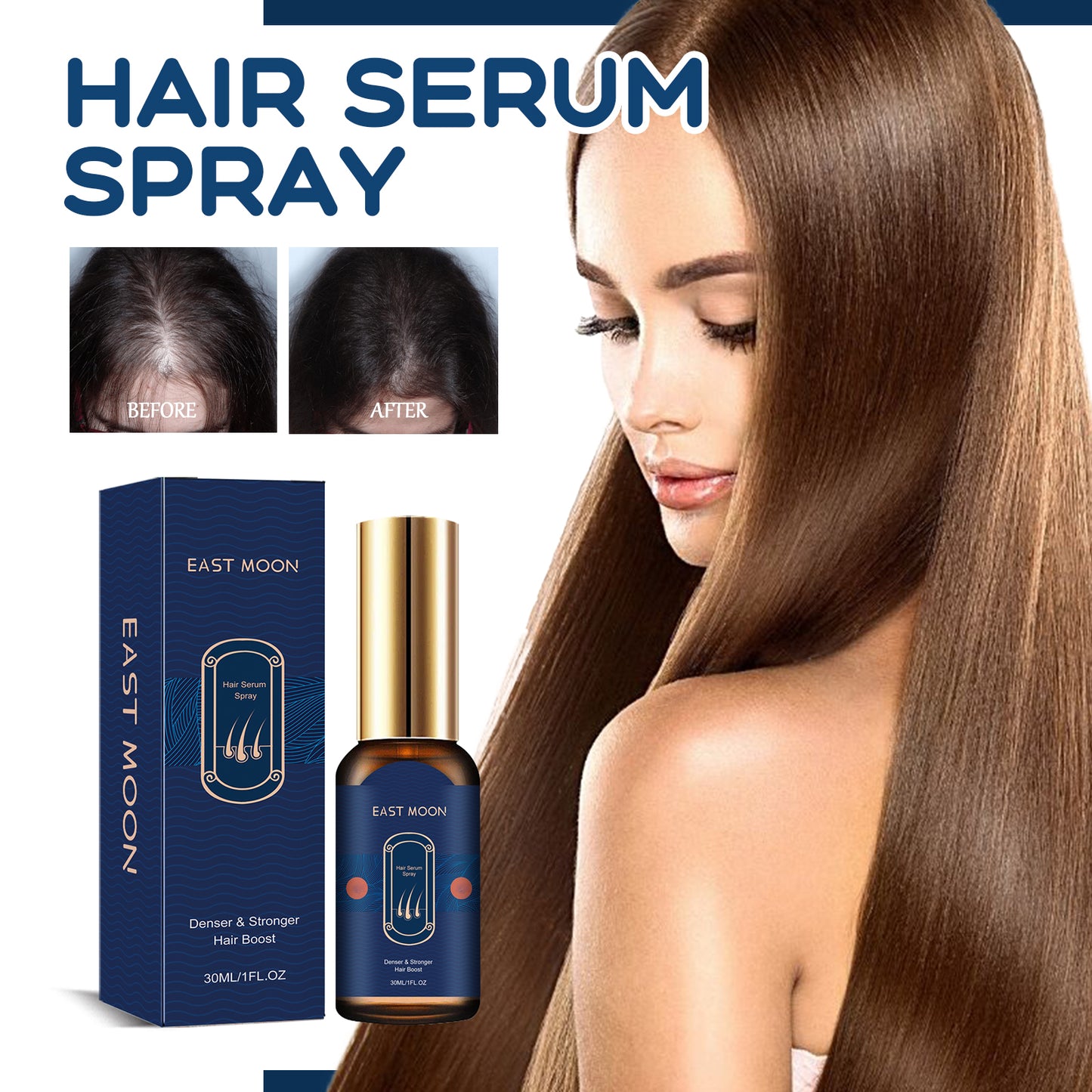 EAST MOON Hair Treatment Spray Moisturizes And Softens Hair, Prevents Loose Hair And Thickens Hair Treatment Spray Health Eprolo https://www.cyberehub.com