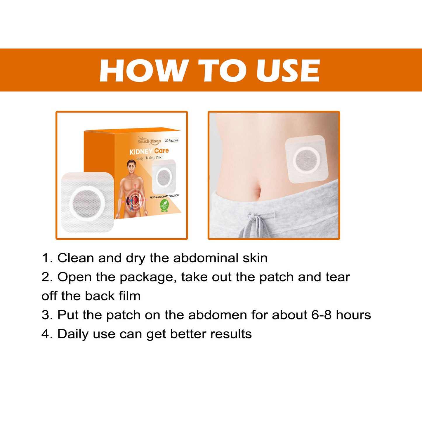 Kidney Care Body Heatley Patch, Relieve Muscle And Bone Soreness Leg Swelling Dizziness And Discomfort Acupoint Care Patch Health Eprolo https://www.cyberehub.com