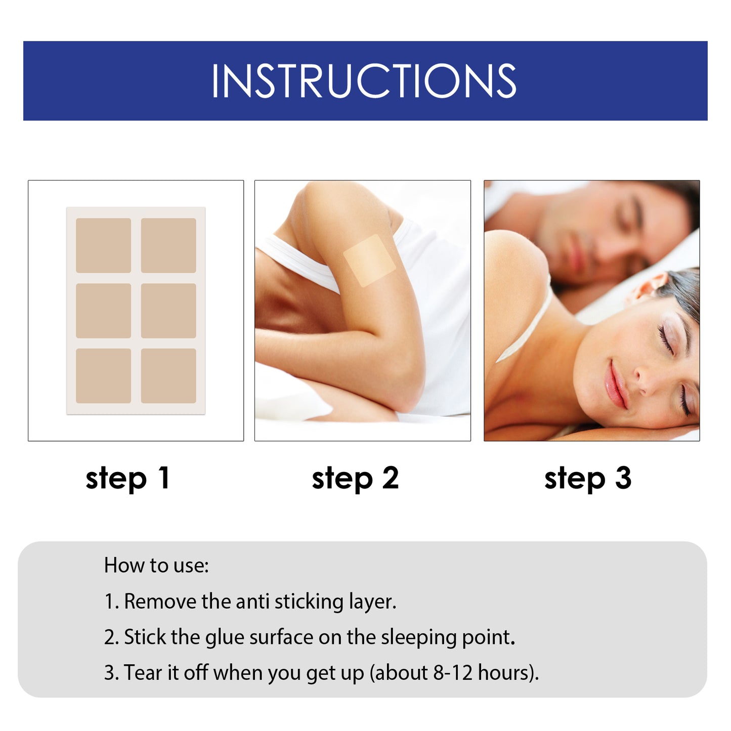 Sleep Patch Soothes The Body Improves Sleep Comfort Pamper Sleeping Body Patch Health Eprolo https://www.cyberehub.com