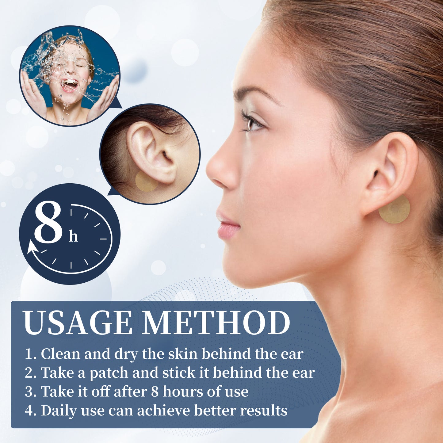 Worrying Relief Patch, Relieve Irritable Mood And Relax Body And Mind Behind Ear Acupoint Care Patch Health Eprolo https://www.cyberehub.com