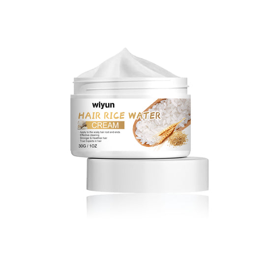 WIYUN Hair Rice Water Cream, Scalp Massage Hydrating And Moisturizing Hair Roots Repair Dry Hair Impetuous Smooth Hair Care Health Eprolo https://www.cyberehub.com